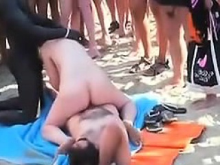 Interracial Orgy Nuvid - Interracial Orgy On The Nude Beach at Nuvid