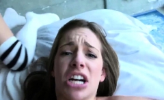 Petite teen webcam strip Pillow Fight